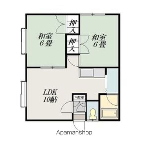パークサイド髙畠201間取図