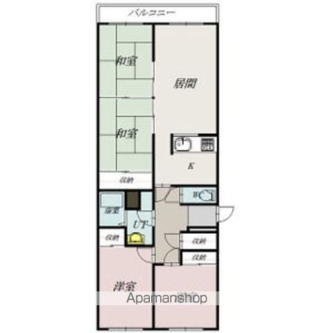 ティエール教育大前302間取図
