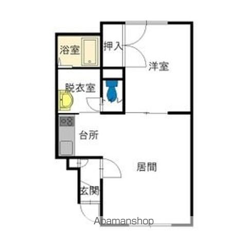 フロムＫ　Ｂ206間取図