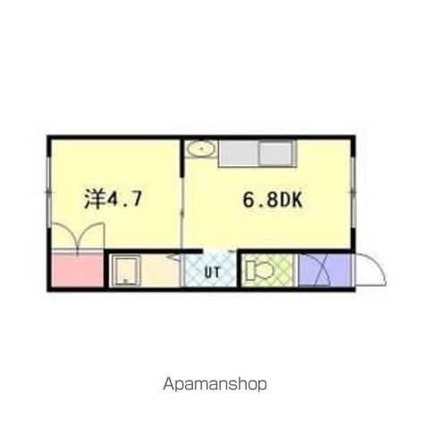 ＣｏｗＣｏｗ永山Ａ103間取図