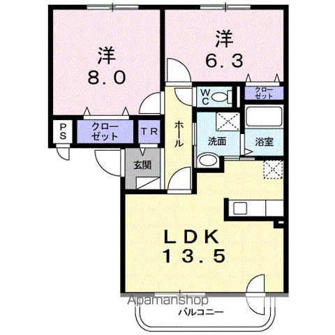 セレーノ大雪通り１０３間取図