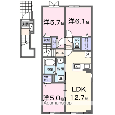 ネクサス201間取図