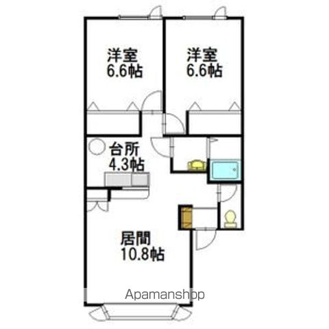 Ｓｅｓａｍｅ７・３201間取図