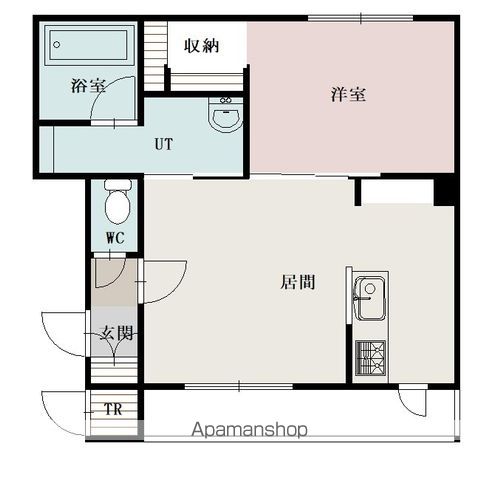 サンヴィスタ302間取図