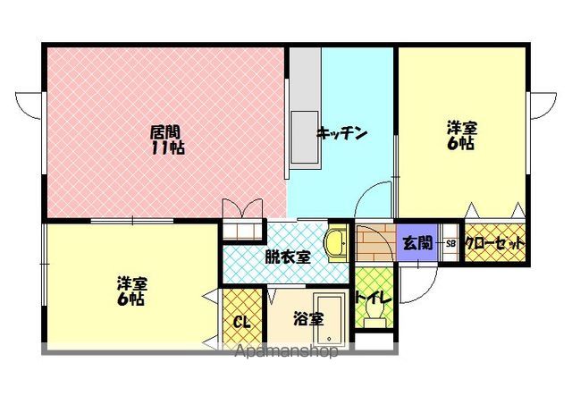 ＴＥＥ　ＭＳ１０３間取図