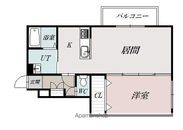 ツインクル２－１２０３間取図