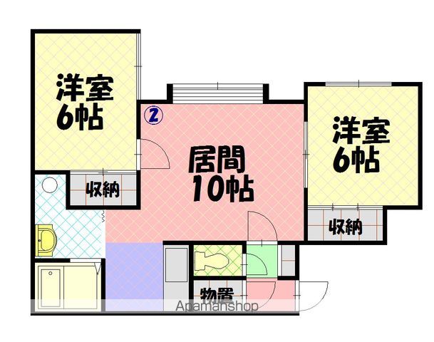 ジュネラス202間取図