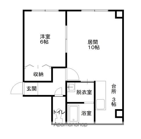 Ｙ’ｓ　ＣＵＢＥ２０１間取図