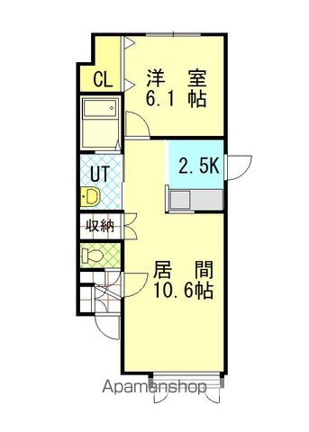 レグルス東光２０２間取図