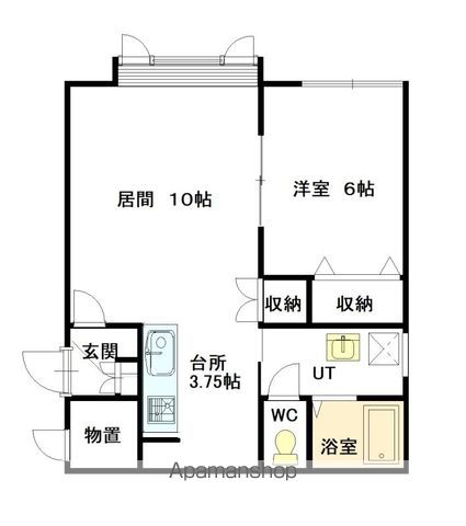 Ｆｌｏｒａ２０２間取図