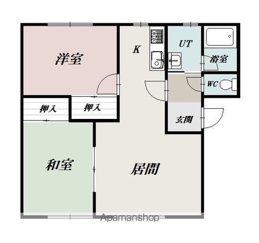 ナナカマドハイツ１１間取図
