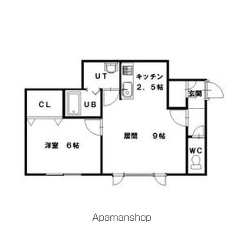 Ｒｅｓｔｉａ（レスティア）201間取図