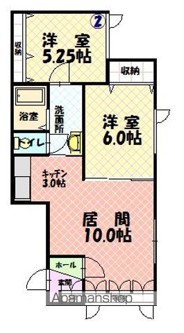 東光Ｐｒｅｓｉｄｅｎｔ２０２間取図
