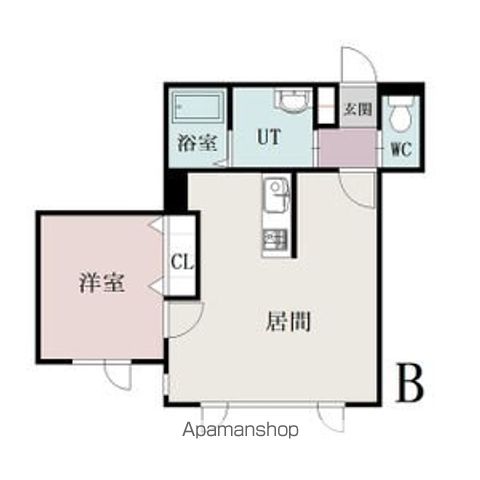 ＯＬＩＶＥⅤ２－Ｂ間取図