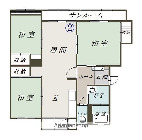 タウンズＴ５・３３０２間取図