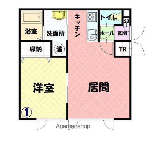 リアン１０１間取図