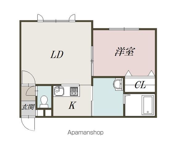 Ｃｕｏｒｅ（クオーレ）１０３間取図